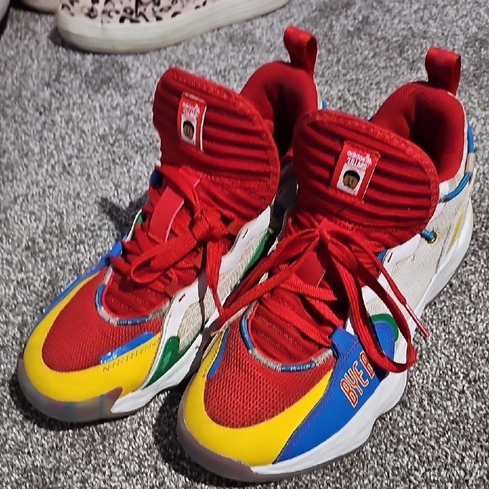Adidas Damian Lillard LEGO DOLLA EXT/PLY Shoes Size 7  (No Box)